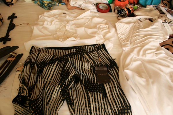 garments for shoot Garments for the shoot